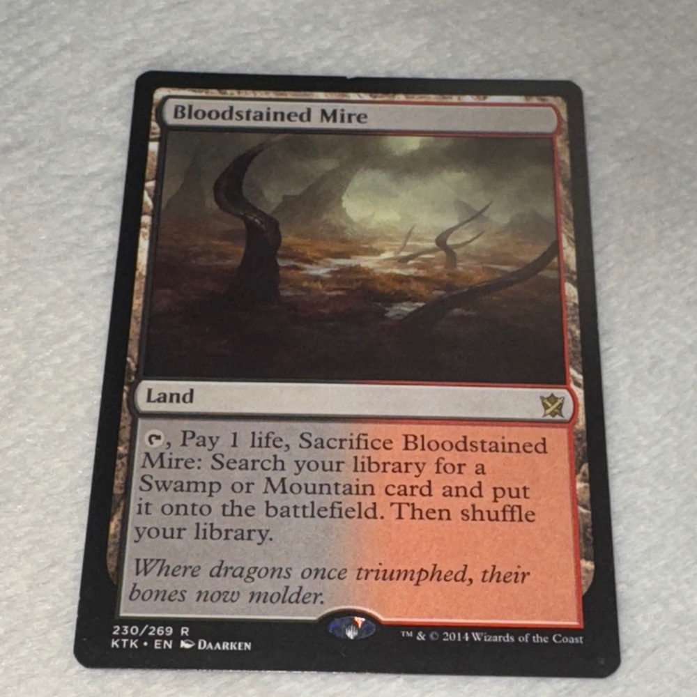 MTG Magic the Gathering Bloodstained Mire